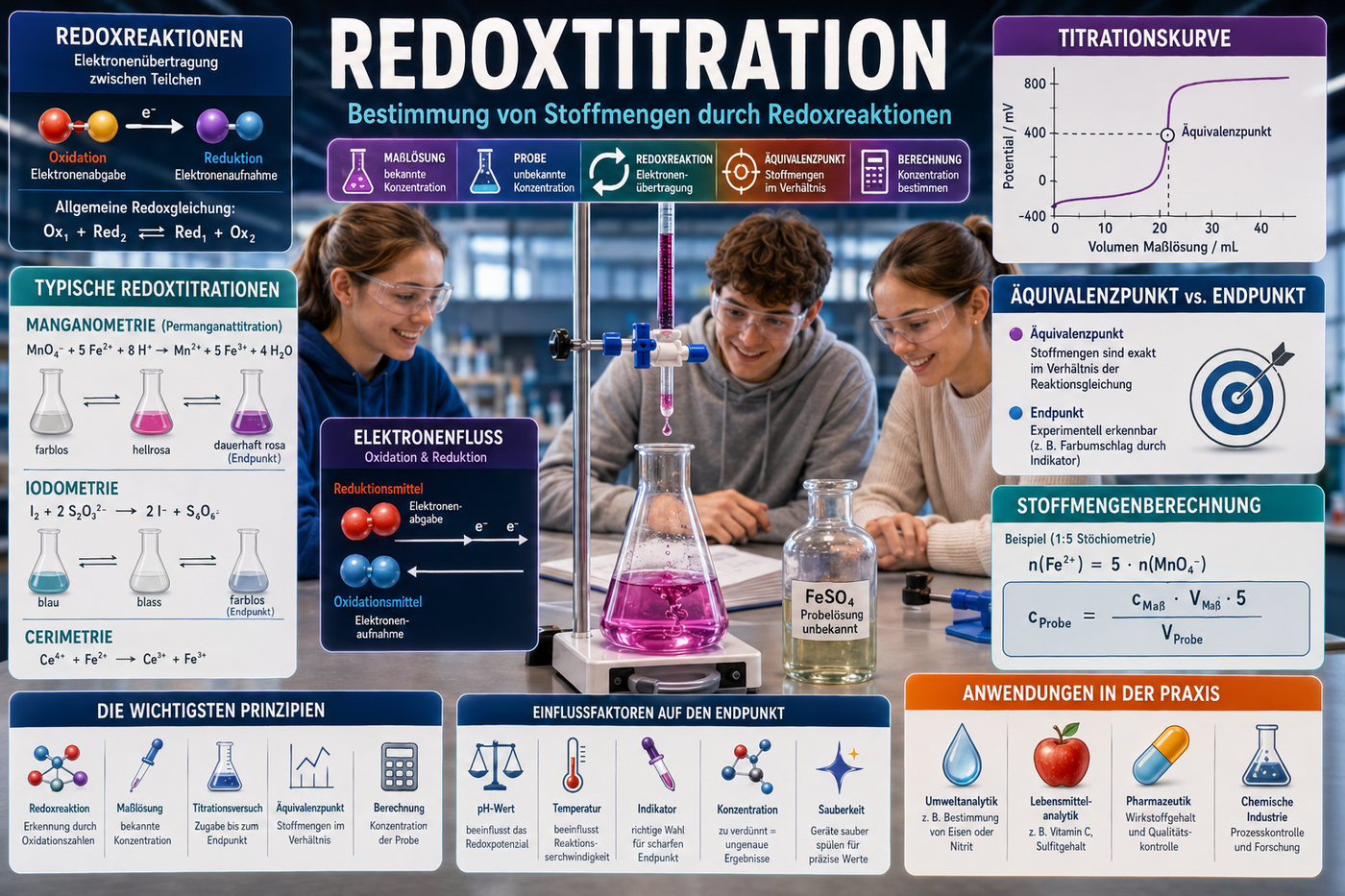 Redoxtitration Unterricht in Chemie