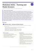 Mediation Skills – Training und Musterlösungen | Englisch Unterrichtsmaterial Oberstufe (Sek II)