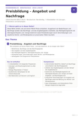 Preisbildung – Angebot und Nachfrage | Unterrichtsmaterial Berufsschule (WiSo & Recht)
