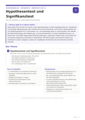 Hypothesentest und Signifikanztest | Unterrichtsmaterial Mathematik Oberstufe (Sek II)