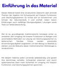 Lineare Funktionen & Gleichungssysteme – Algebra SEK II