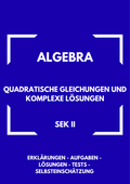 Quadratische Gleichungen, Mitternachtsformel, Komplexe Zahlen, Diskriminante, Mathe Sek II