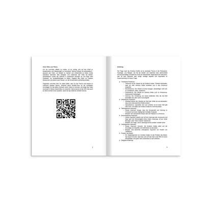 Softcover-Buch: Die Frage nach der Existenz Gottes (Texte | Aufgaben | Test)