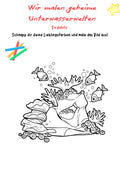 Wir malen geheime Unterwasserwelten – Kreativprojekt Klasse 1–4