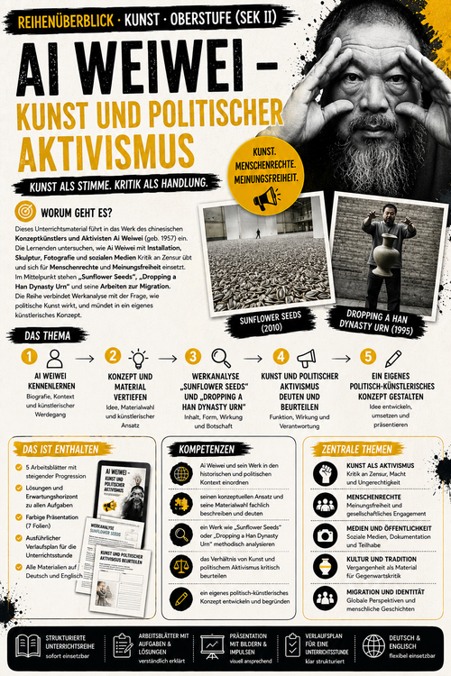 Ai Weiwei – Kunst und politischer Aktivismus