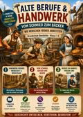 Alte Berufe & Handwerk – vom Schmied zum Bäcker – Unterrichtsmaterial Grundschule (Klasse 1–4)