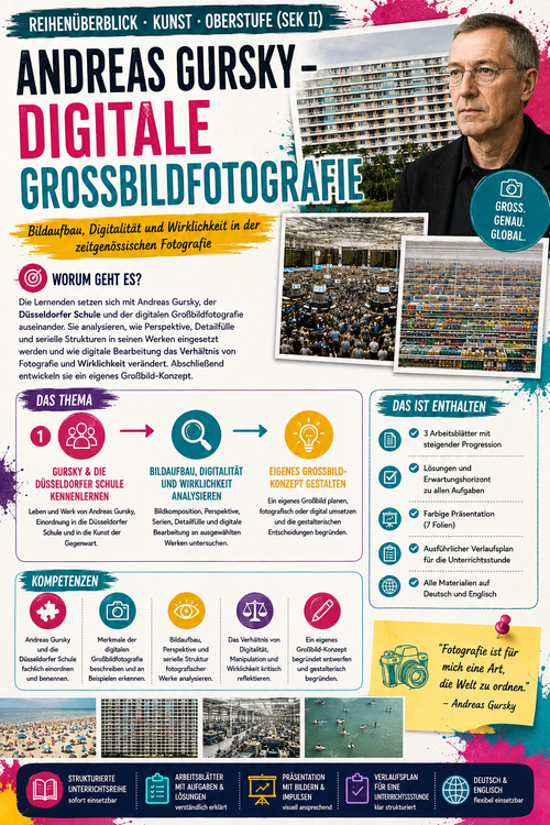 Andreas Gursky – Digitale Großbildfotografie