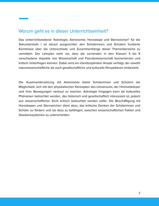 Astronomie & Weltraum – Komplettes Sparpaket für den naturwissenschaftlichen Unterricht