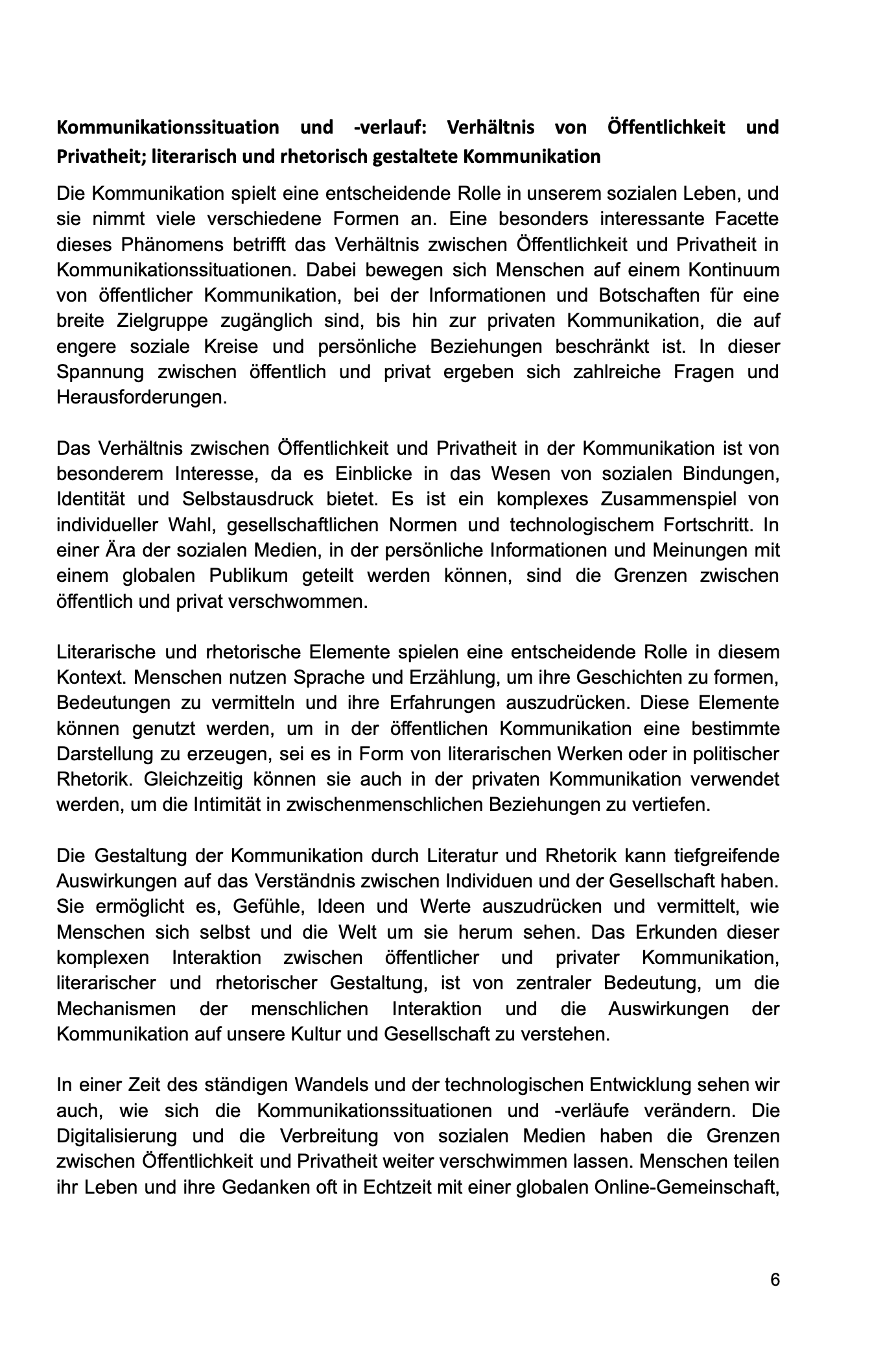 Lernheft: "Kommunikation in Politik und Gesellschaft" (Lehrplaninhalte Deutsch-Abitur)