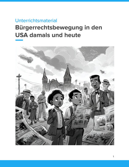 Sparpaket: Bürgerrechtsbewegung in den USA – damals & heute | Sek I