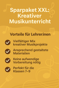Sparpaket XXL: Kreativer Musikunterricht – Klasse 7–9