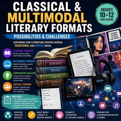 Classical & Multimodal Literary Formats – Opportunities and Challenges | Englisch in der Oberstufe