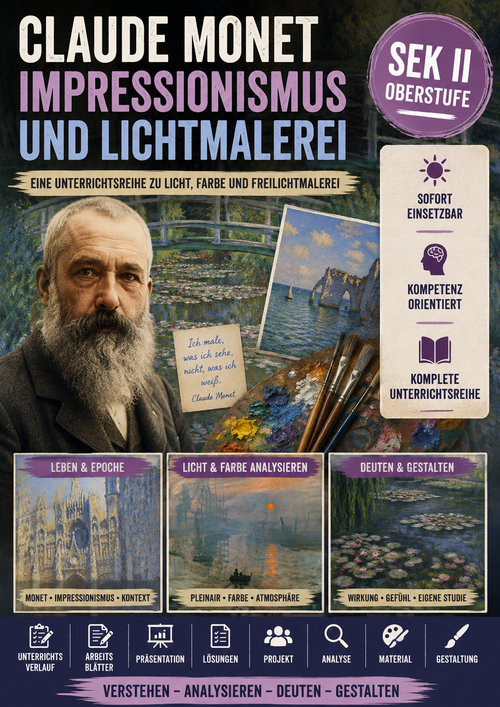 Claude Monet – Impressionismus und Lichtmalerei