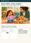 Erste Hilfe für Kinder – Hilfe holen, Notruf führen und sicher begleiten | Sachunterricht Klasse 3/4