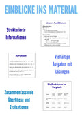 Lineare, quadratische und exponentielle Funktionen – Algebra SEK I