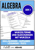 Wurzelterme und Gleichungen mit Wurzeln – Algebra SEK I