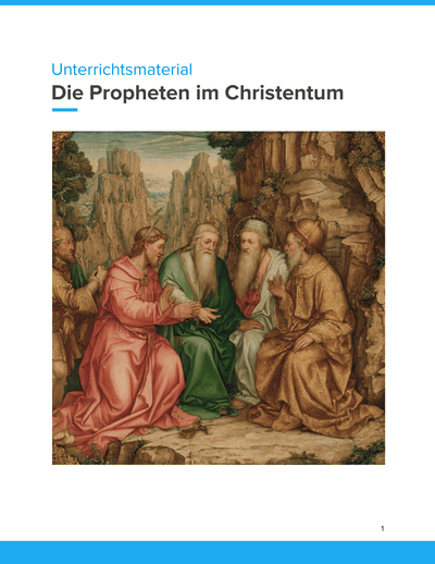 Die Propheten im Christentum – Unterrichtsmaterial für SEK I
