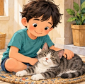 Decodable Readers Grade One – 20 englische Lesegeschichten mit Wortarbeit – Illustration aus dem Material
