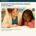 Dyslexia-Friendly Reading Support Pack – Barrierearme Leseförderung auf Englisch | Bilingual Englisch Klasse 3–5