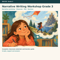 Narrative Writing Workshop Grade 3 – Geschichten schreiben auf Englisch | Bilingual Englisch Klasse 3