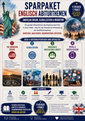 Sparpaket Englisch Abiturthemen – American Dream, Globalization & Migration