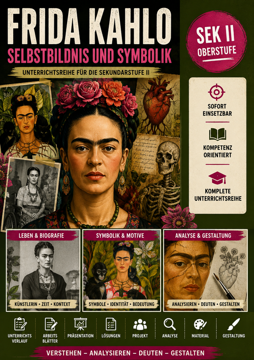 Frida Kahlo – Selbstbildnis und Symbolik