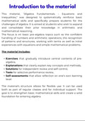 Algebra Basics – Solving Equations and Understanding Inequalities | Math Foundations Workbook | GRADE 5–9