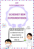 Sicher experimentieren – Unterrichtsmaterial mit Regeln und Aufgaben Klasse 1-4