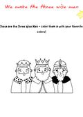 Craft the Three Kings – Story-Based Activity for Grades K–4