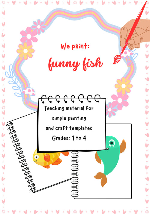 Funny Fish Art – Printable SEL Drawing Activity for Grades K–4