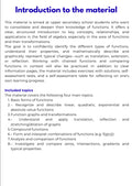 Algebra – Higher-Level Functions and Graph Transformations | Foundations for Pre-Calculus Workbook | GRADE 9–12