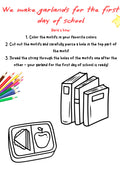 Back-to-School Garland Craft – Welcome Activity for Grades K–4