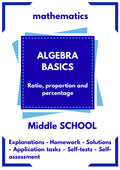 Algebra Basics – WORKBOOK on Ratio, Proportion and Percentage | GRADE 5–9