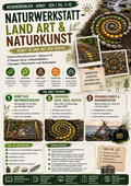 Druck, Collage & Land Art – Projekte im Kunstunterricht – Land Art: Naturmaterial und Vergänglichkeit, Kunst Sek I