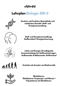 Lehrplan im Fach Biologie in der SEK II - Saarland