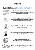 Kernlehrplan Englisch in der GoST - Nordrhein-Westfalen | Grund- & Leistungskurs