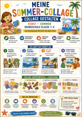 Sparpaket Sommer & Ferien: 3 Kunst-Einheiten · 12 Stunden | Grundschule Klasse 1–4