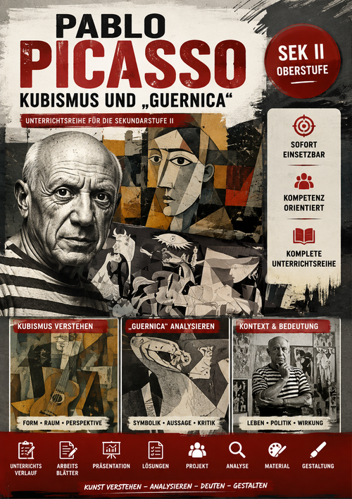 Pablo Picasso – Kubismus und Guernica