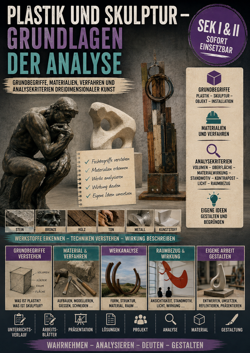 Plastik und Skulptur – Grundlagen der Analyse