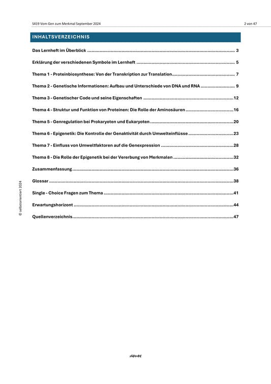 Vom Gen zum Merkmal – Genetik-Sparpaket mit Unterrichtsreihe, Präsentation & Materialien