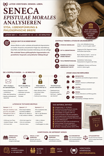 Seneca: Epistulae morales – Unterrichtsreihe Latein Sek II