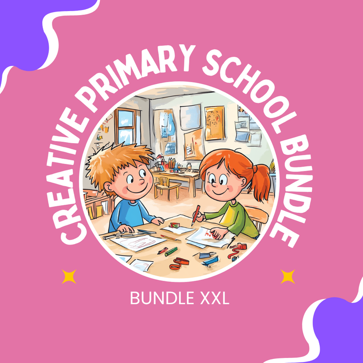 BUNDLE XXL: PRINTABLE CRAFTS IN GRADES 1–4 – Templates | Ready-to-Use | Projects
