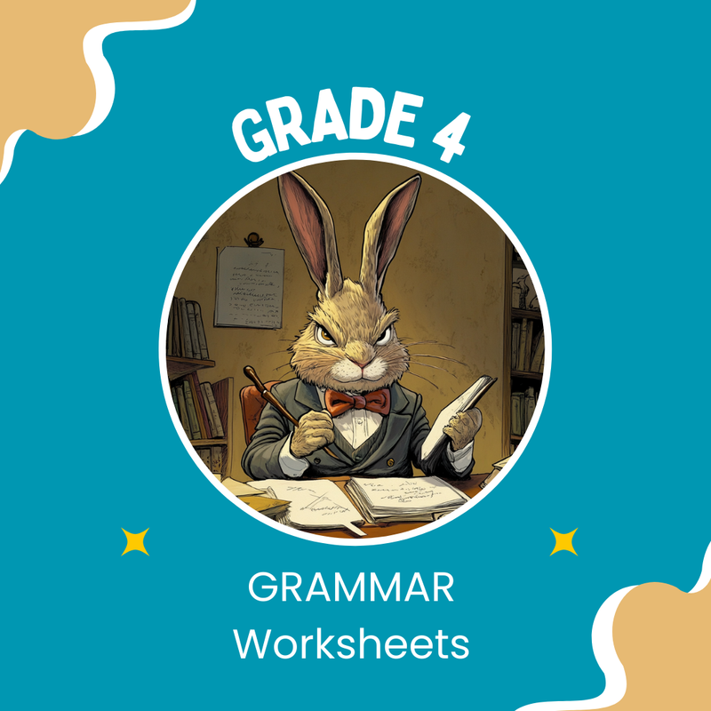 Grade 4 Grammar Pack – Sentence Structure, Tenses & Punctuation
