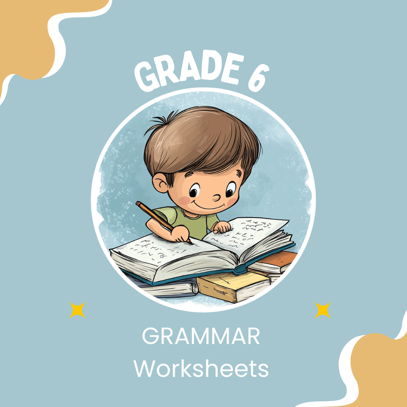 Grade 6 Grammar Practice – Sentence Types & Parts of Speech