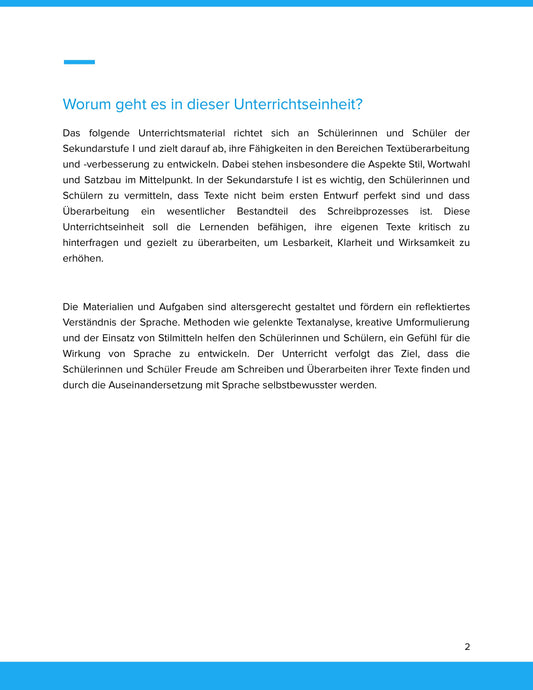 Texte überarbeiten und verbessern – Stil, Wortwahl und Satzbau gezielt optimieren