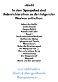 Sparpaket XXL: Unterrichtsreihen für die Pflichtlektüren im Deutsch-Abitur