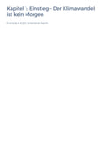 Klimawandel hautnah - Unterrichtsmaterial Geographie Oberstufe