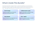 Editable Sight Word Worksheets | 3 Differentiation Levels K-2