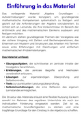 Algebraische Ausdrücke – Mathematik SEK I