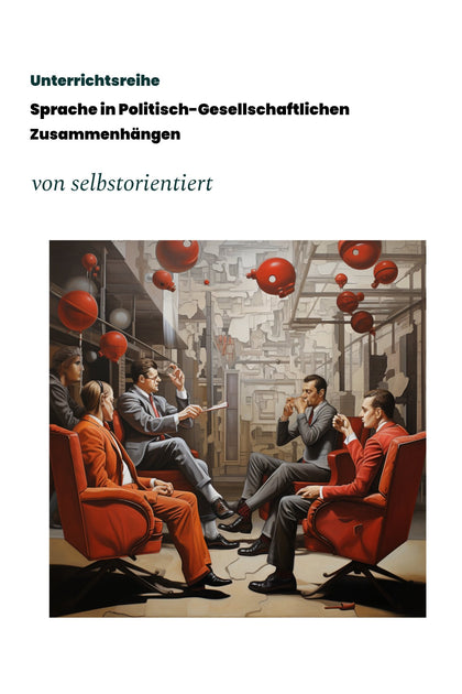 “Literary and rhetorical communication” (German teaching material)